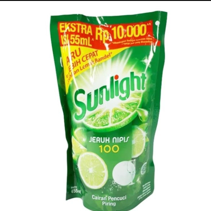 SUNLIGHT JERUK NIPIS 435ml