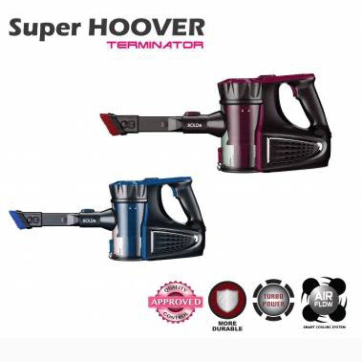 SUPER HOOVER BOLDE TERMINATOR  BLUE