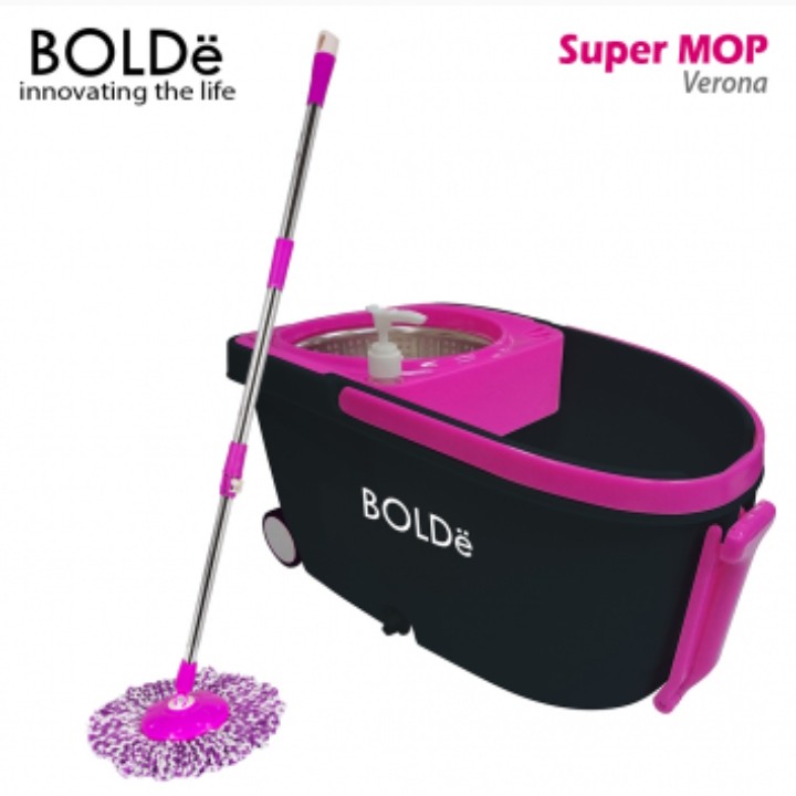 SUPER MOP BOLDE VERONA HITAM MAGENTA