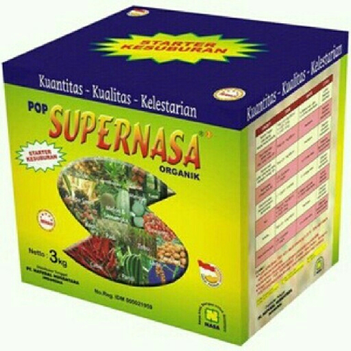 SUPERNASA Pupuk Organik Padat 3kg