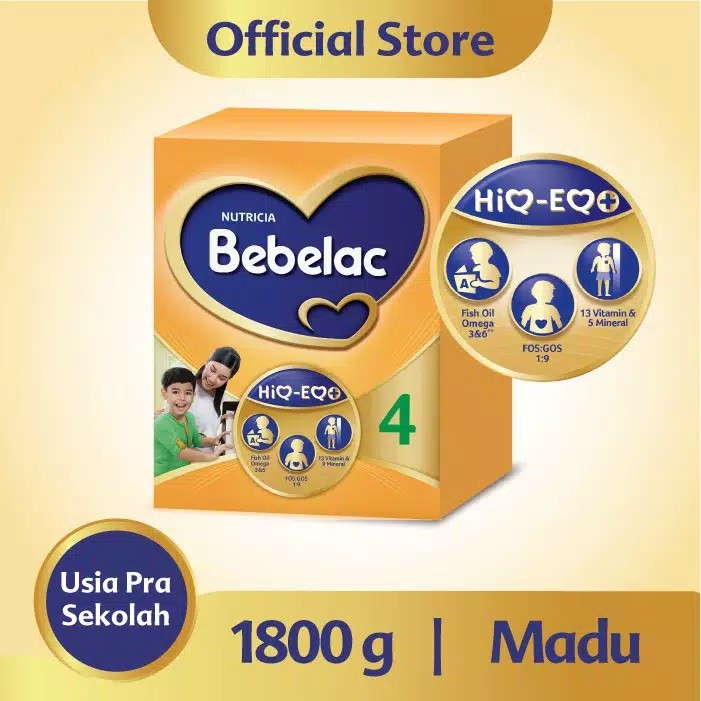 SUSU BEBELAC 4 VANILLA 1800 GR