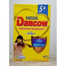 SUSU DANCOW 5 PLUS VANILLA 800 GR