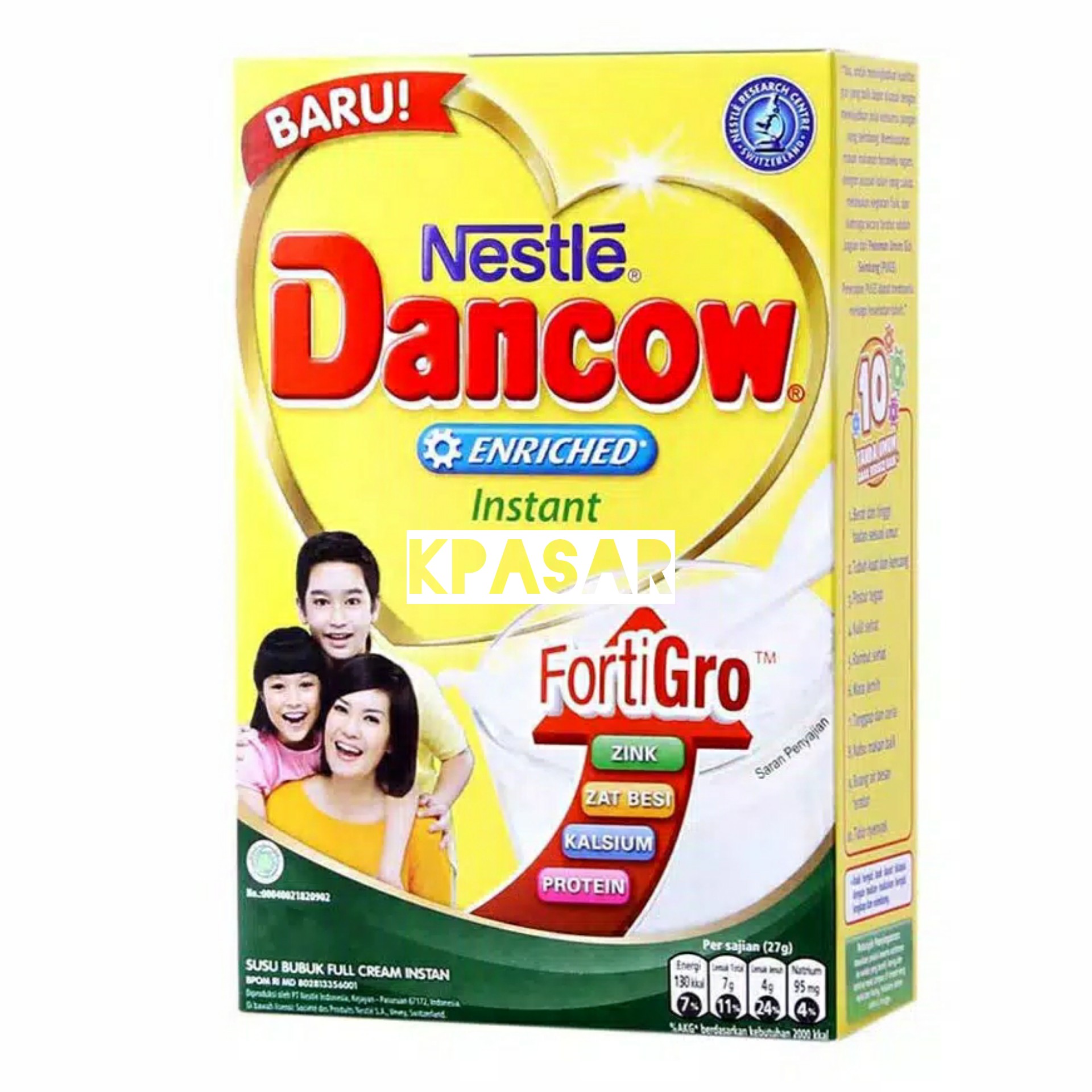 SUSU DANCOW FULL CREAM 800 GRAM