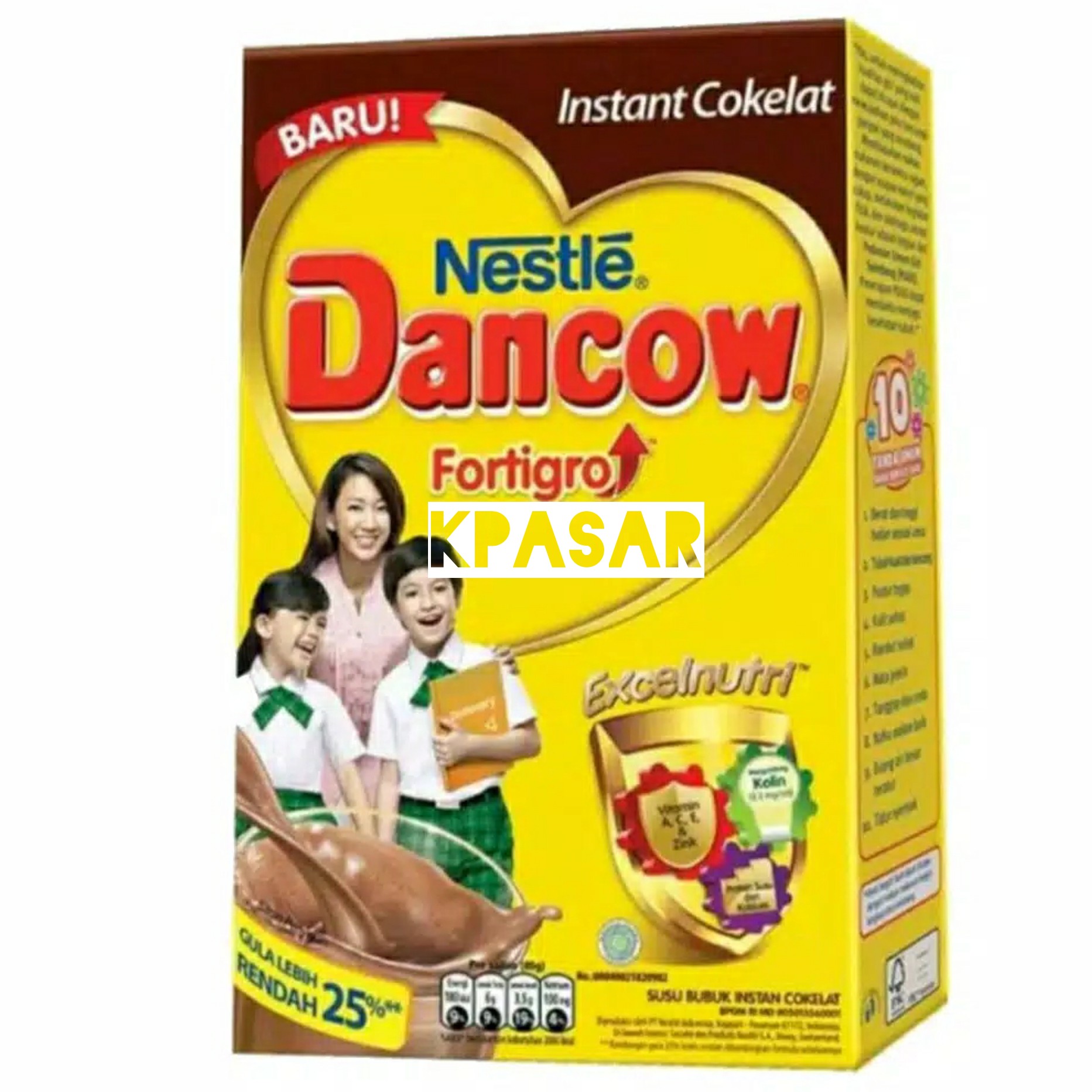 SUSU DANCOW RASA COKLAT 400 GRAM