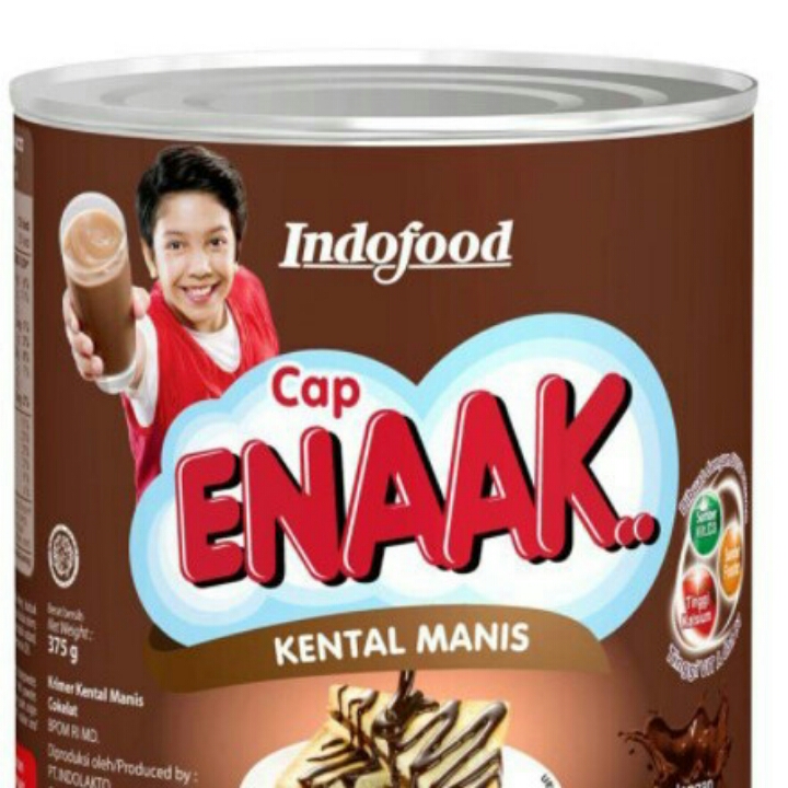 SUSU ENAK KALENG COKLAT