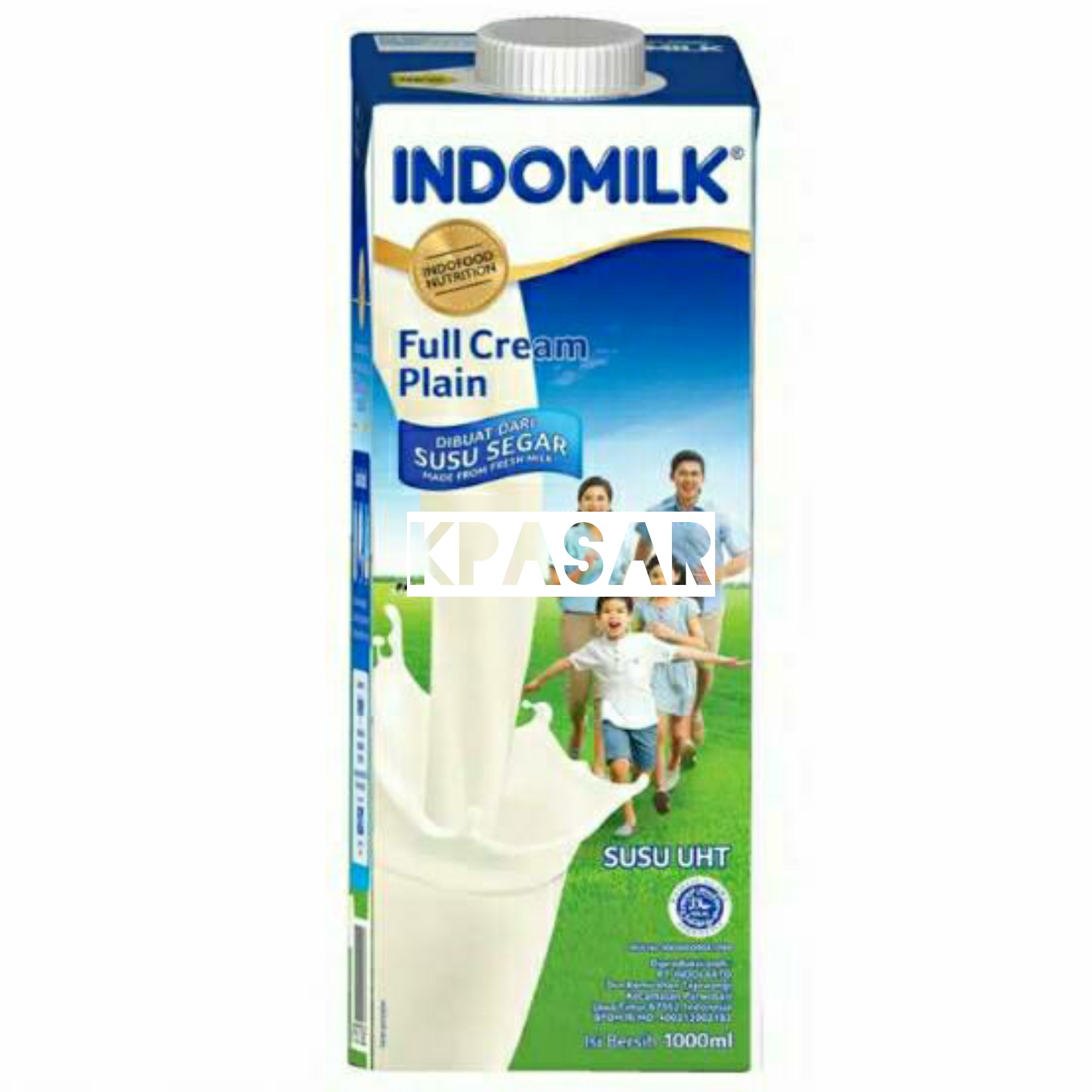 SUSU INDOMILK FULL CREAM 1000ML