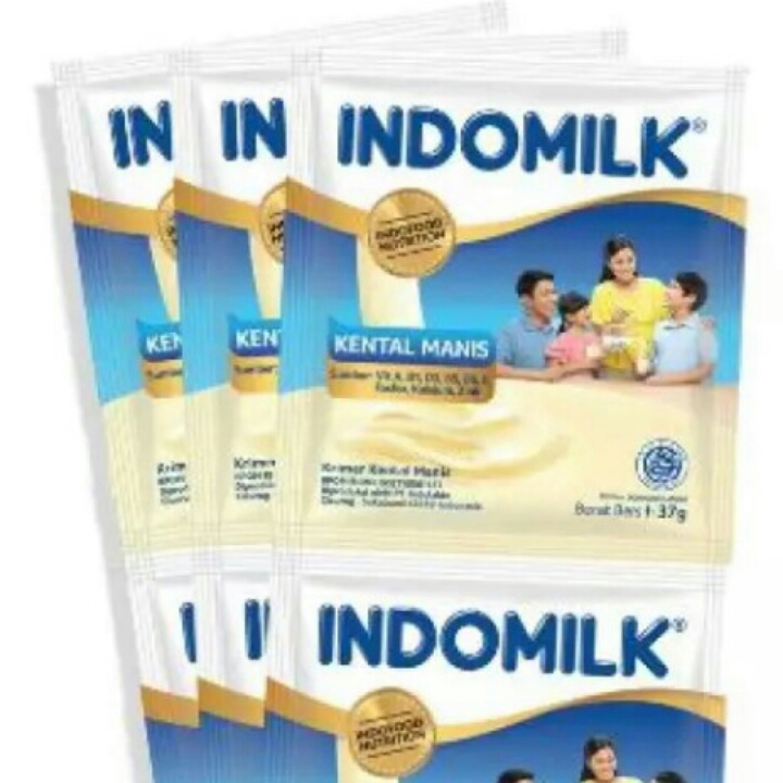 SUSU INDOMILK SACHET 1 PAK ISI 6