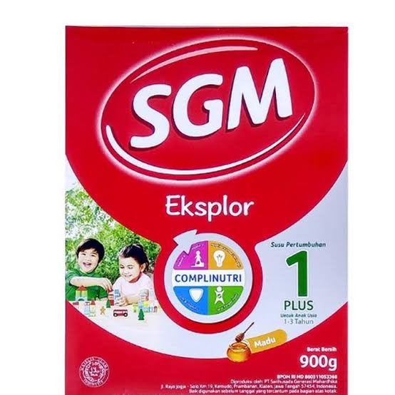 SUSU SGM 1 PLUS MADU 900 GR