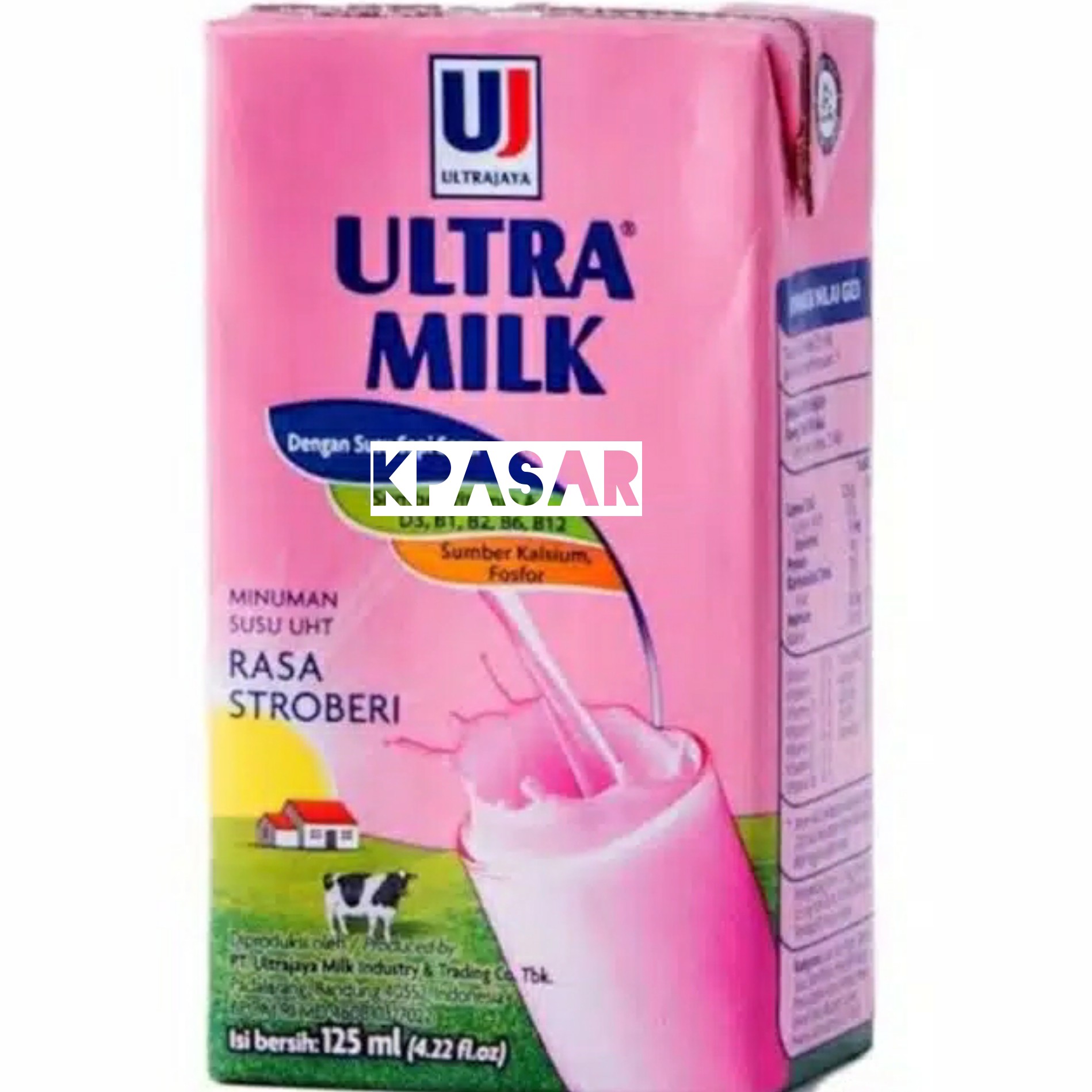 SUSU UHT ULTRA RASA STROBERI 125ML