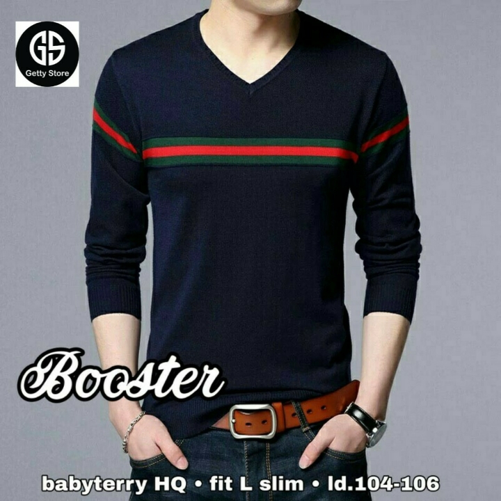 SWEATER BOOSTER PRIA DEWASA