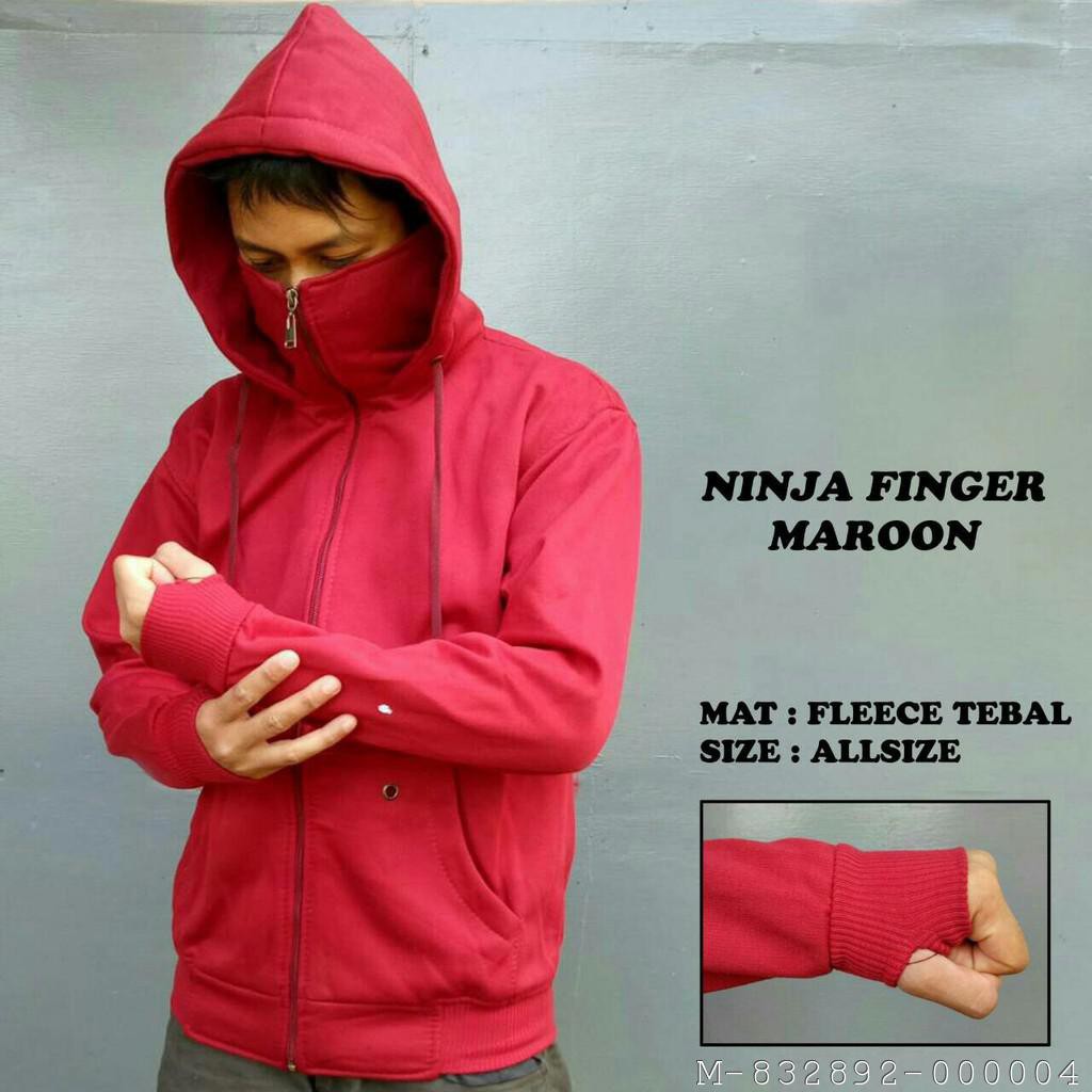 SWEATER HOODIE POLOS NINJA FLEECE 4