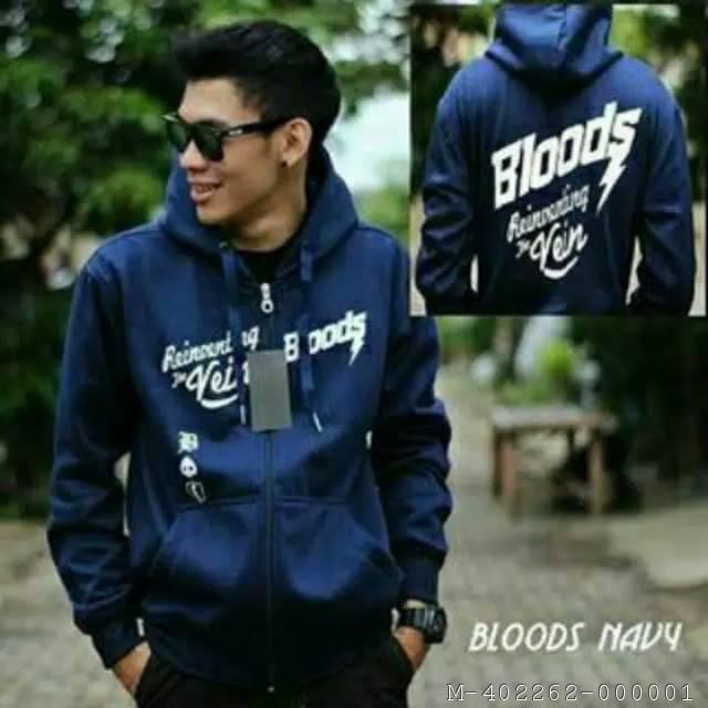 SWEATER HOODIE PRIA BLOODS FLEECE