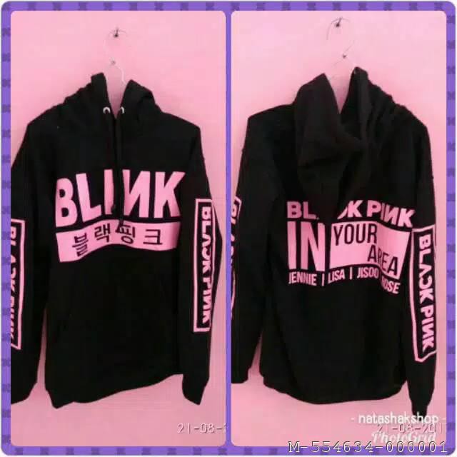 SWEATER HOODIE WANITA BLINK