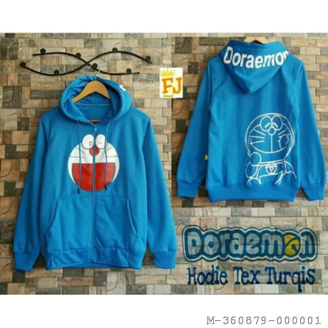 SWEATER HOODIE WANITA DORAEMON