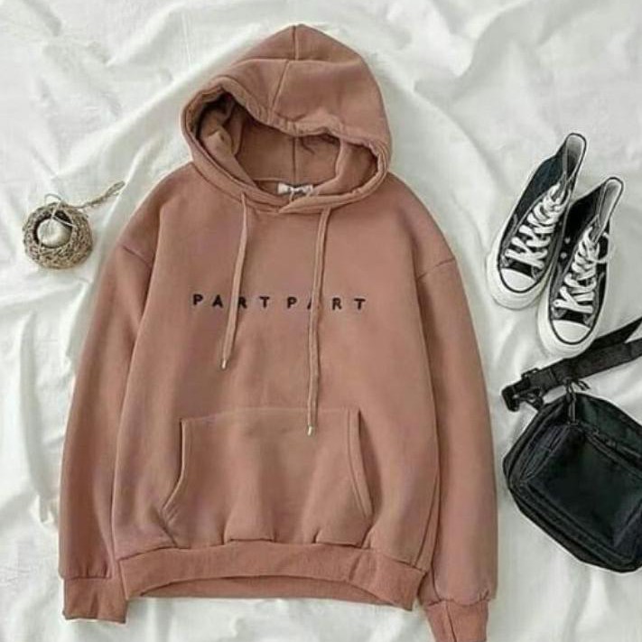 SWEATER HOODIE WANITA PART FLEECE 3