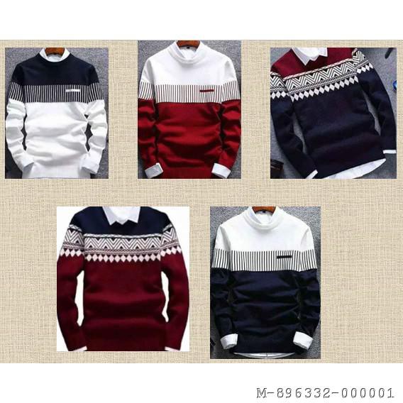 SWEATER RAJUT PRIA REGULAR