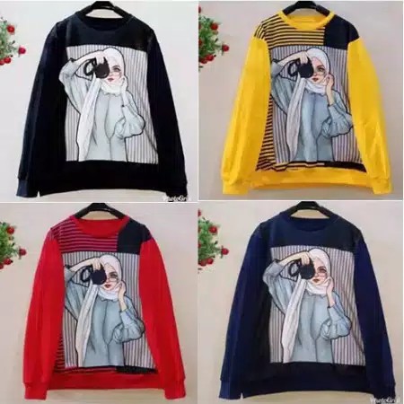 SWEATER SALMA  ATASAN WANITA SALMA SABLON