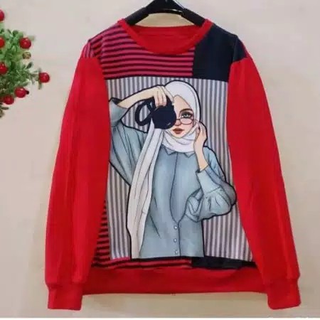 SWEATER SALMA  ATASAN WANITA SALMA SABLON 3