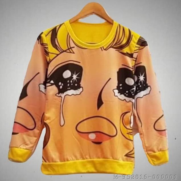 SWEATER WANITA CRYING GIRL