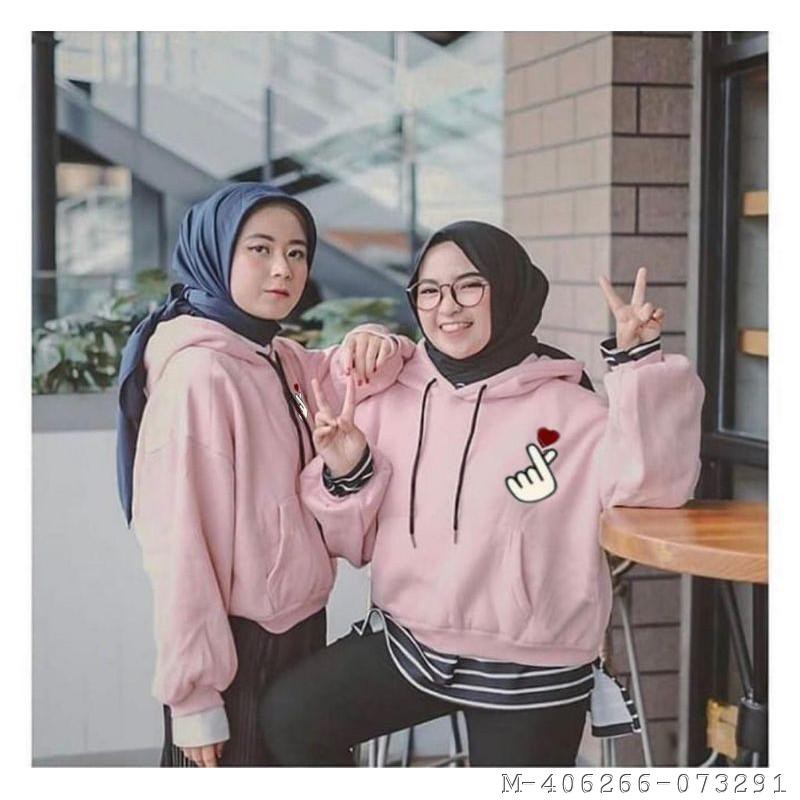 SWEATER WANITA HODIE SARANGHEART 3