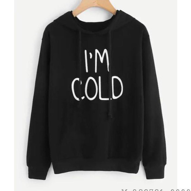 SWEATER XL HOODIE WANITA IM COLD 2