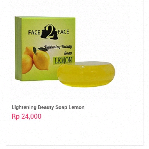 Sabun Batangan Bulat Lemon