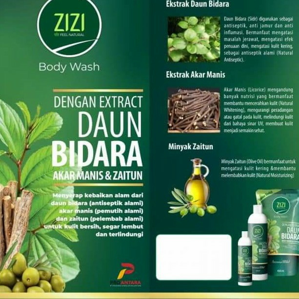 Sabun Cair Bidara zizi body wash 3