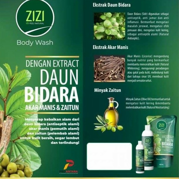 Sabun Cair bidara Zizi body wash 3