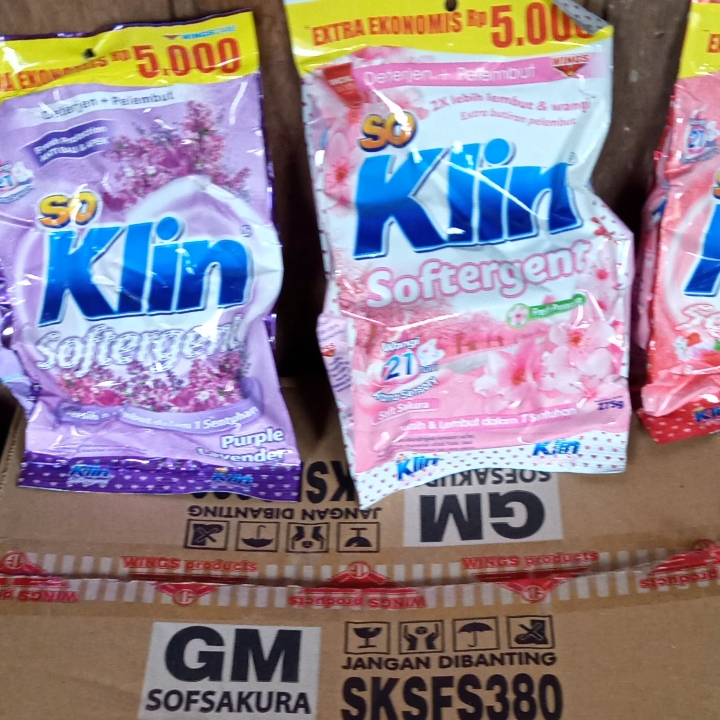 Sabun Cuci Pakaian So Klin 380gram Dan Daia 390grm 5