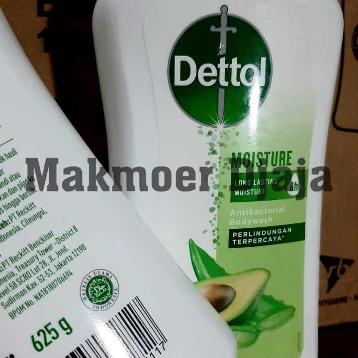 Sabun Dettol Cair Aloe Vera Avocado 625gr Botol Pump