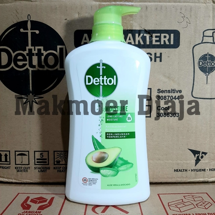 Sabun Dettol Cair Aloe Vera Avocado 625gr Botol Pump 3