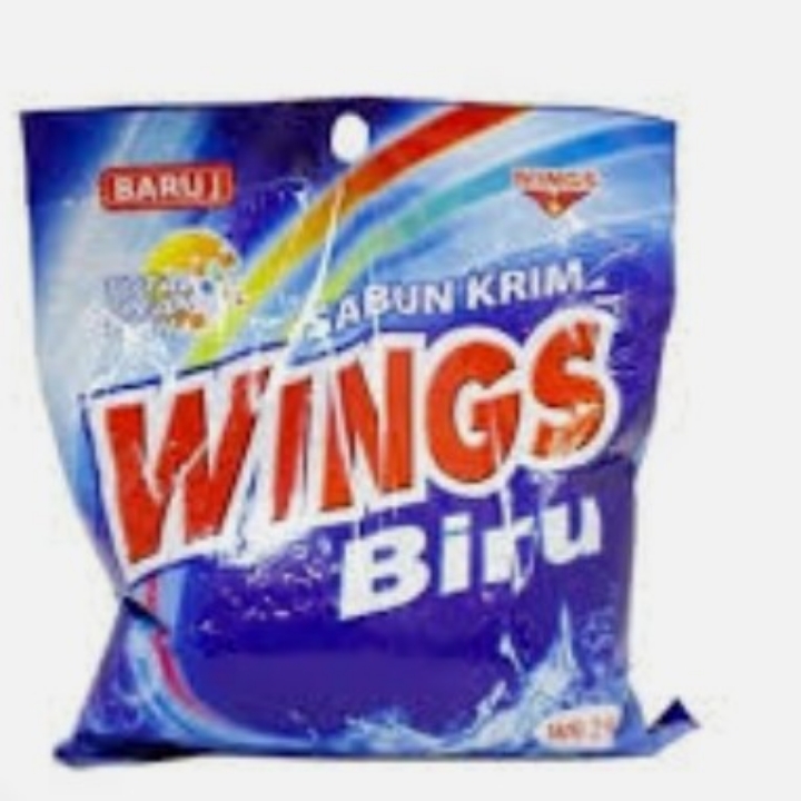 Sabun Krim Wings Biru 184gr