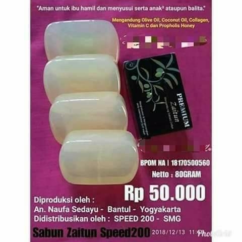 Sabun Zaitun  Speed200 Premium