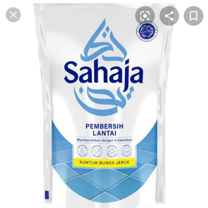 Sahaja Pembersih Lantai Jeruk 350 Ml