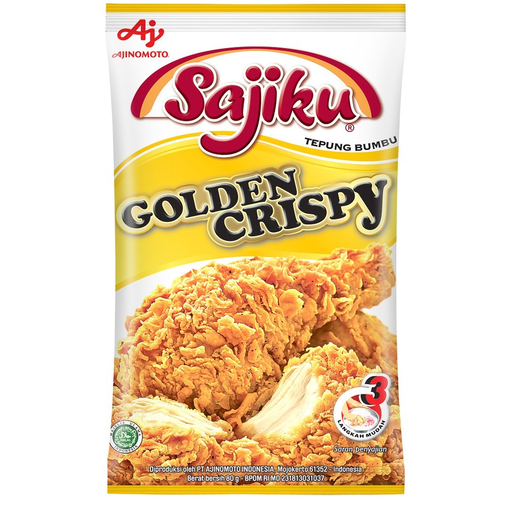 Sajiku Golden crispy 80 gram