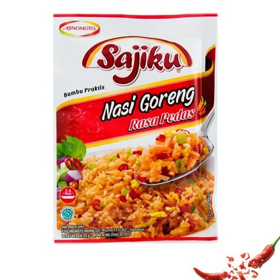 Sajiku nasi goreng pedas 20 gram