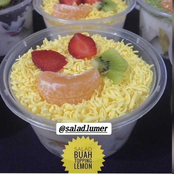 Salad Lumer L Varian Cokelat Greentea Stroberi Lemon  2