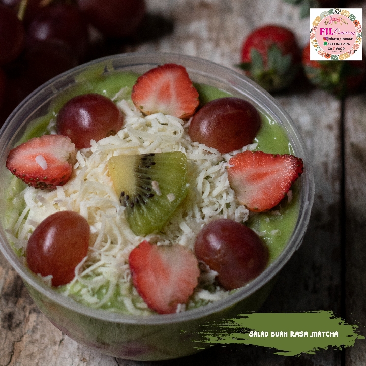 Salad Buah Matcha 400 Ml 