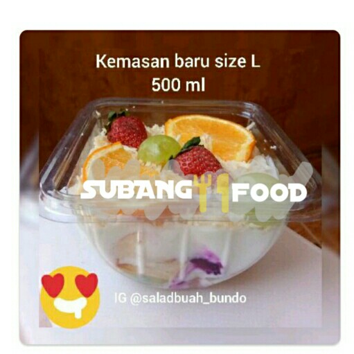 Salad Buah Mayo Saus Bluberry L