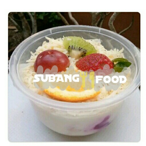 Salad Buah Mayo Saus Bluberry M