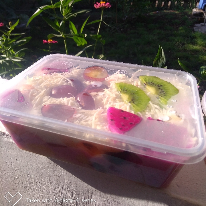 Salad Buah Segar Container