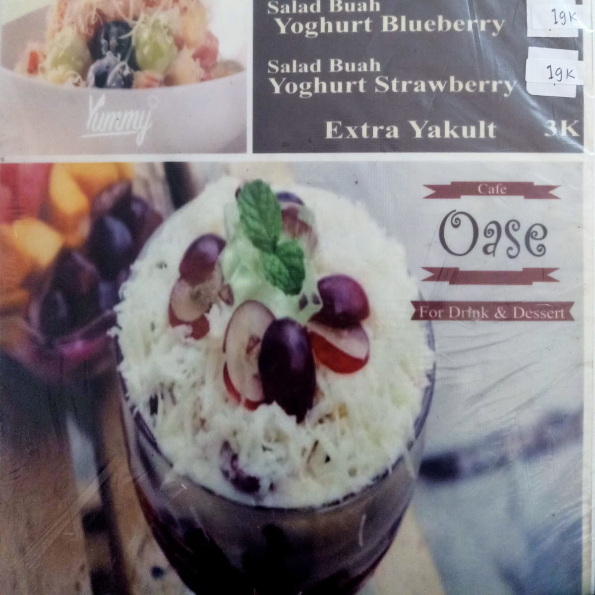 Salad Buah Yoghurt Blueberry