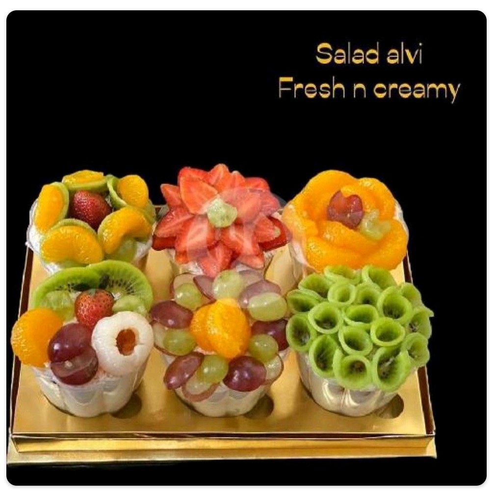 Salad Cup Isi 6