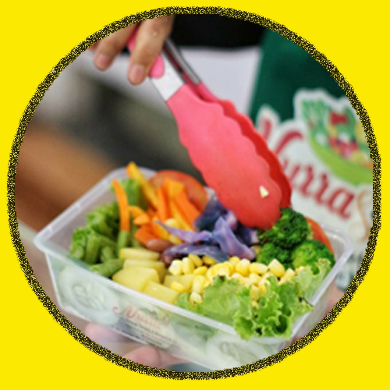 Salad Sayur Ukurab Family Pack Small 1lt