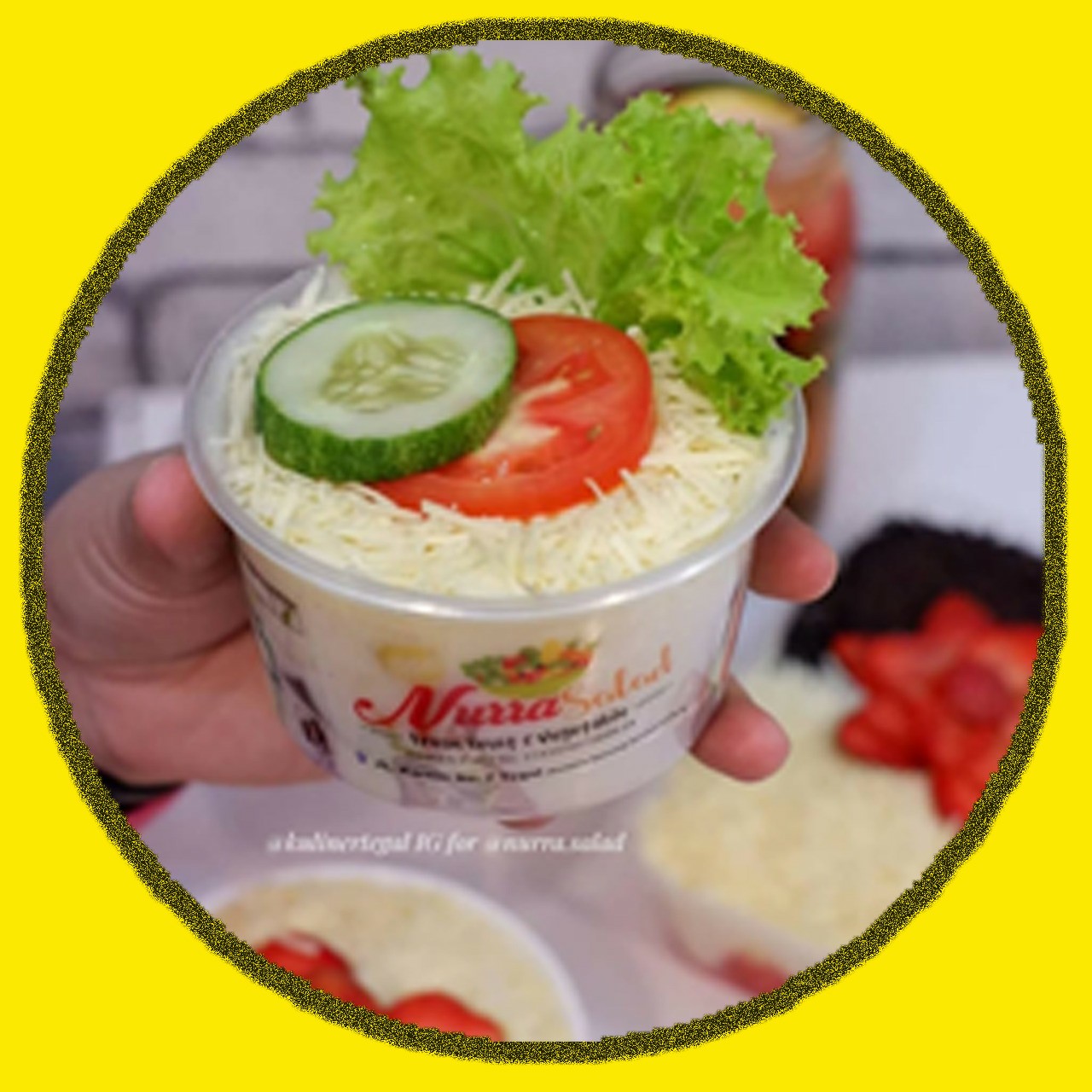 Salad Sayur Ukuran Medium 450ml