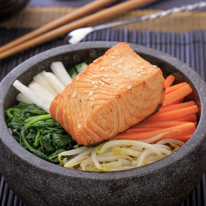 Salmon Bibimbap