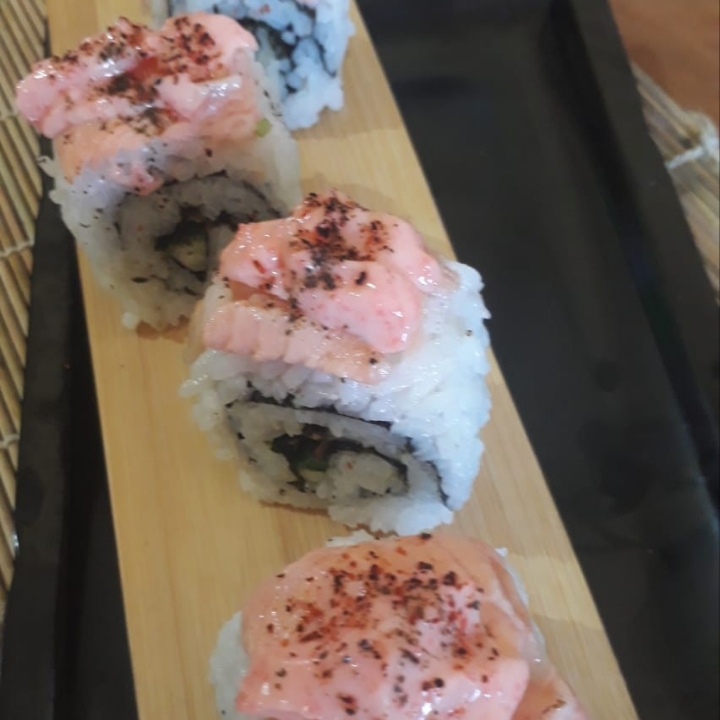 Salmon Mentai Sushi