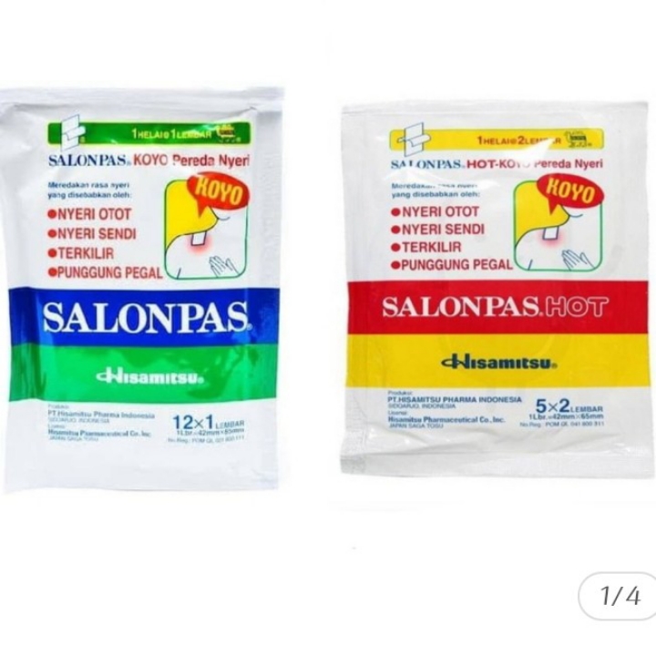 Salonpas Koyo Hijau Dan Hot