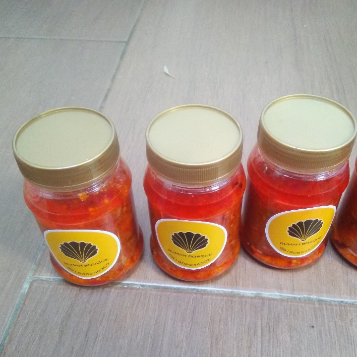 Sambal Baby Cumi Pete Bosque 270 Ml