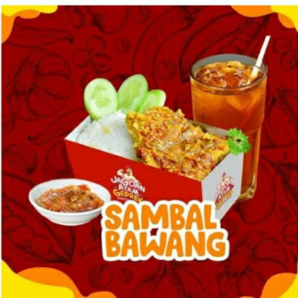 Sambal Bawang Plus Es Teh Manis